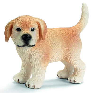 Schleich 16378 Golden Retriever Puppy, standing farm life dog