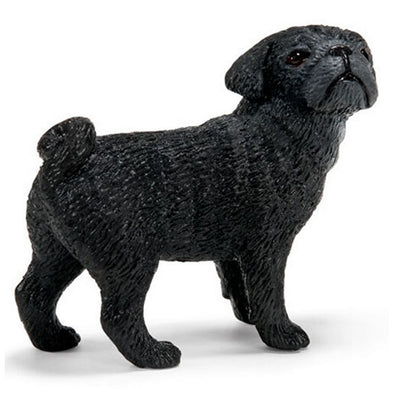 Schleich 16382 Pug female dog rare retired farm life figurine figure animal replica