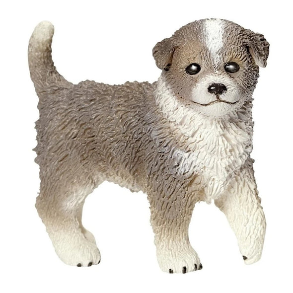 Schleich 16393 Australian Shepherd puppy dog rare retired farm life figurine figure
