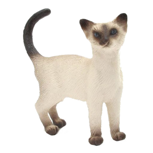 Schleich 16653 Siamese Cat Replica Figurine retired rare