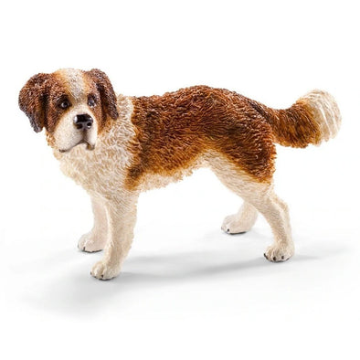 Schleich 16833 St Bernard dog retired farm life figurine figure replica