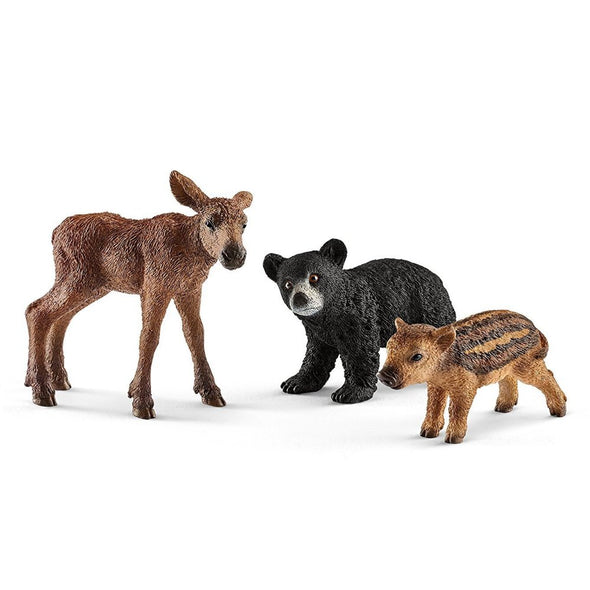 Schleich 41457 Forest Babies Set rare retired figures