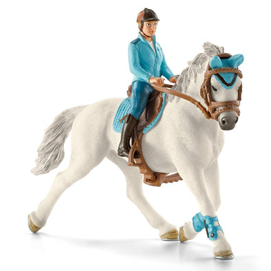 Schleich 42111 Tournament Rider on Horse farm life figurine