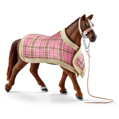 Schleich 42286 Blanket & Halter horse farm life figurine accessories