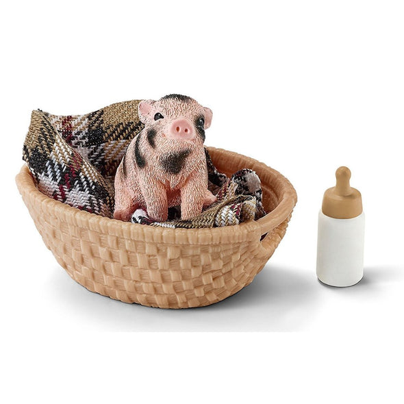 Schleich 42294 Mini-Pig in Basket