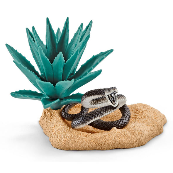 Schleich 42322 Black Mamba Nest animal figurine figure