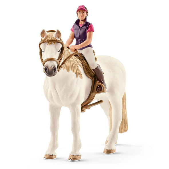 Schleich 42359 Recreational Rider with Horse animal replica figure