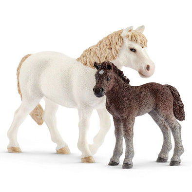 Schleich 42423 Pony Mare and Foal Horse Club retired