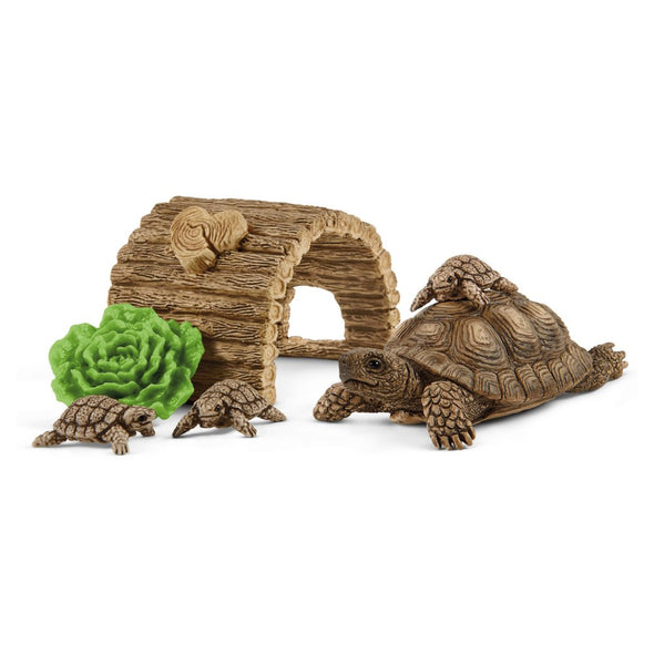Schleich 42506 Tortoise home wild life figure