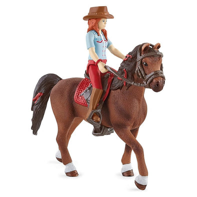 Schleich 42539 Hannah & Cayenne Riding horse set