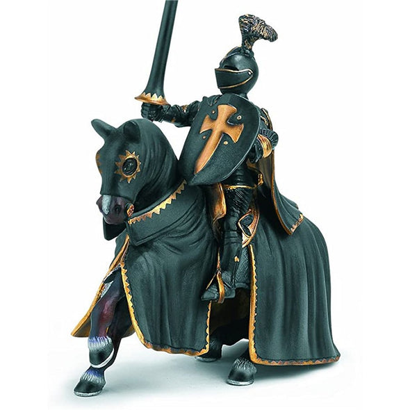 Schleich 70032 Black Knight on Horse