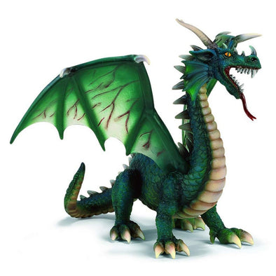 Schleich 70033 Green Dragon rare retired knights fantasy figurine figure