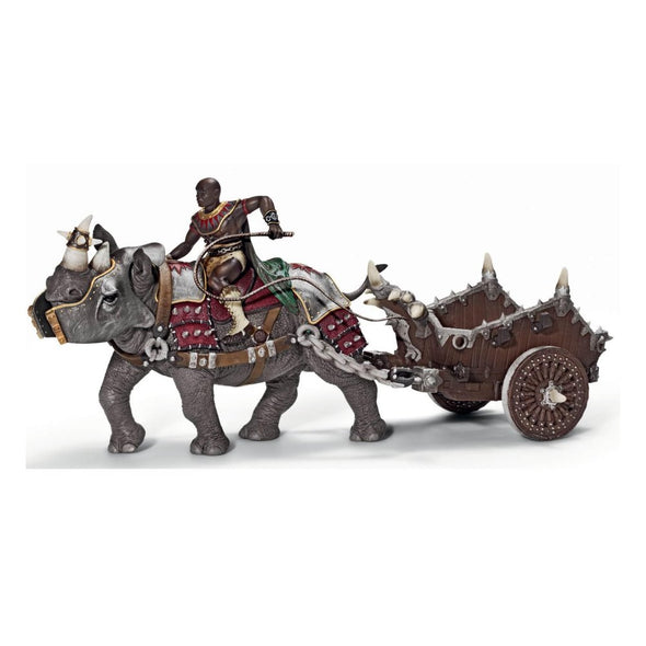 Schleich Heroes 70083 Gladiator with Battle Rhinoceros