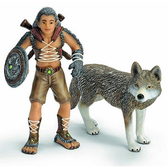 Schleich 70431 Gregis with Wolf Bayala
