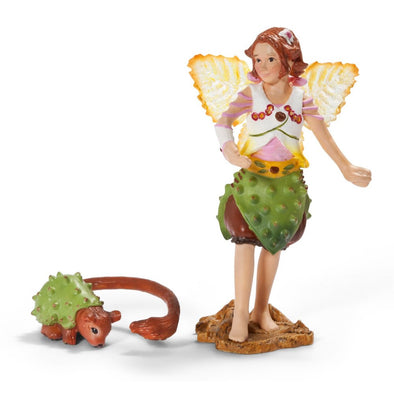 Schleich 70454 Chestnut Elf with Fellow bayala fantasy retired figurine