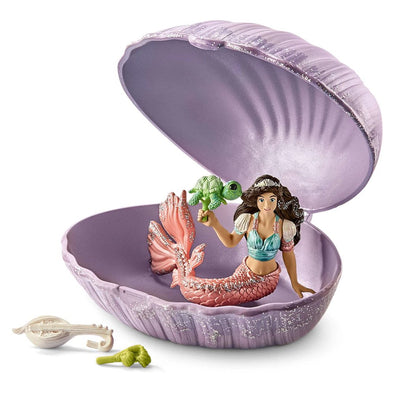 Schleich Bayala 70562 Mermaid with Baby Turtle in Shell