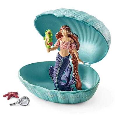 Schleich Bayala 70563 Mermaid with Baby Seahorse in Shell
