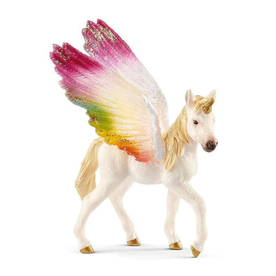 Winged Rainbow Foal Schleich Bayala 70577 retired