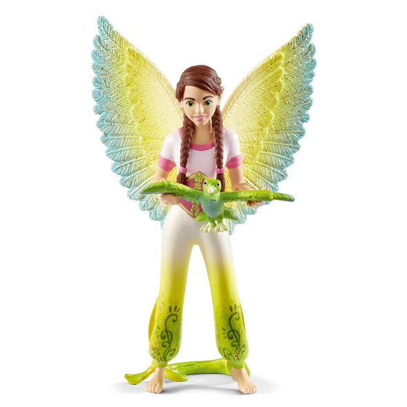 Schleich Bayala 70584 Surah with parrot Kuack retired figure