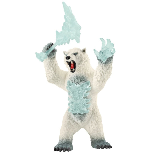Schleich Eldrador 42510 Blizzard Bear With Weapon retired fantasy