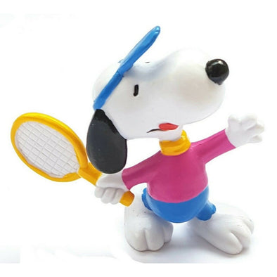 Schleich Peanuts Tennis Snoopy with Pink Shirt