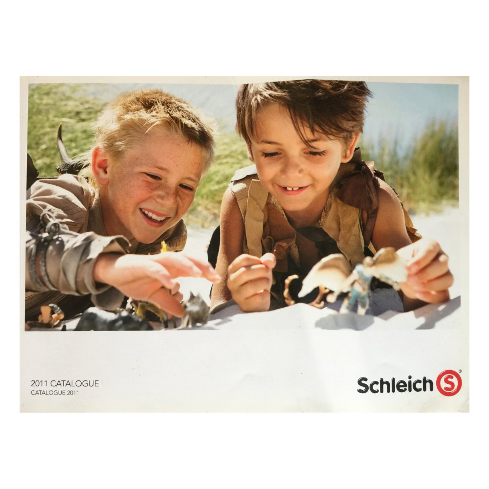 Schleich Catalog 2011 booklet detailing figurine releases for the year