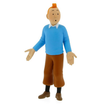 Tintin Blue Pullover PVC toy figure 42502