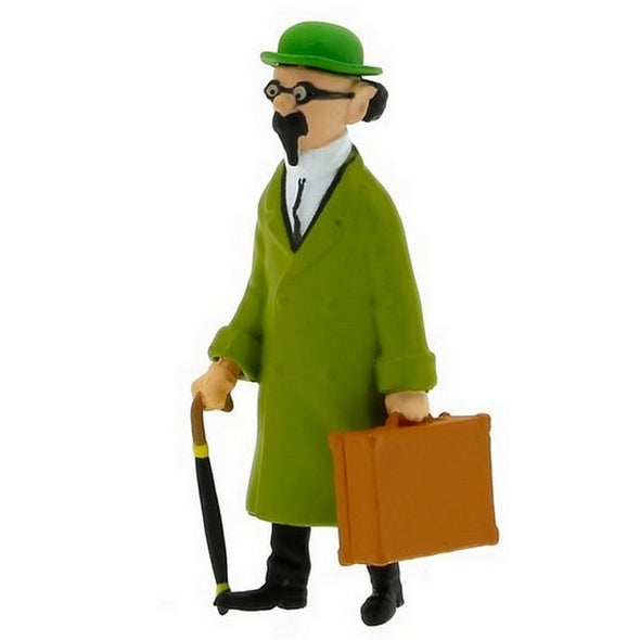 Calculus with Suitcase Tintin PVC Toy Figure