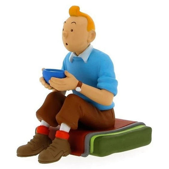 Tintin Seated Tibet pvc