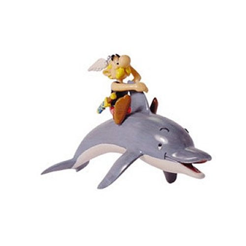 Asterix on Dolphin Asterix Figure Plastoy Cake Topper