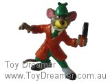 Great Mouse Detective Cake Topper Basil with Magnifying Glass Toy Figure