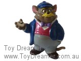 Great Mouse Detective Cake Topper Dr Watson Toy Figure