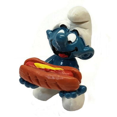 20169 Smurf - Hotdog Smurf Schleich Figure
