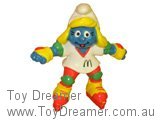Smurf 99999 McDonalds 2 - Smurfette with Rollerblades Schleich Smurfs Figurine 