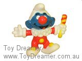 Smurf 99999 McDonalds 1 - Jester Smurf Schleich Smurfs Figurine 