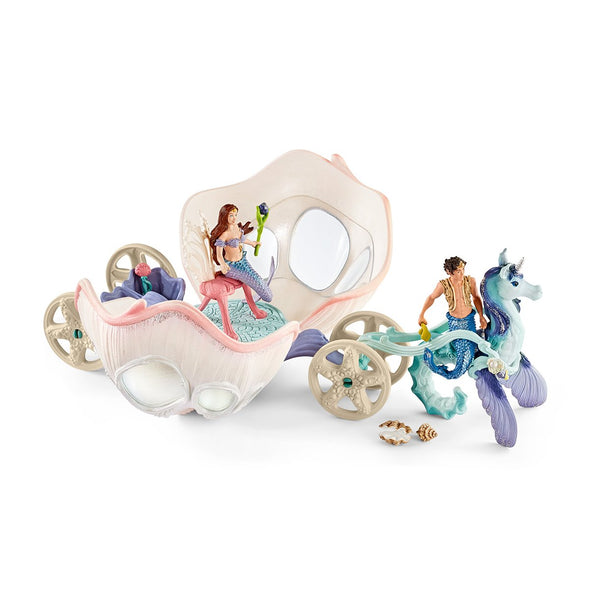 Schleich 41460 Royal Seashell Carriage Bayala retired rare