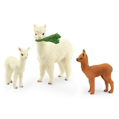 Schleich 42544 Alpaca Family wild life figurine animal figure