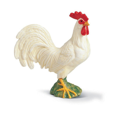 Schleich 13124 White Rooster farm life figurine chicken