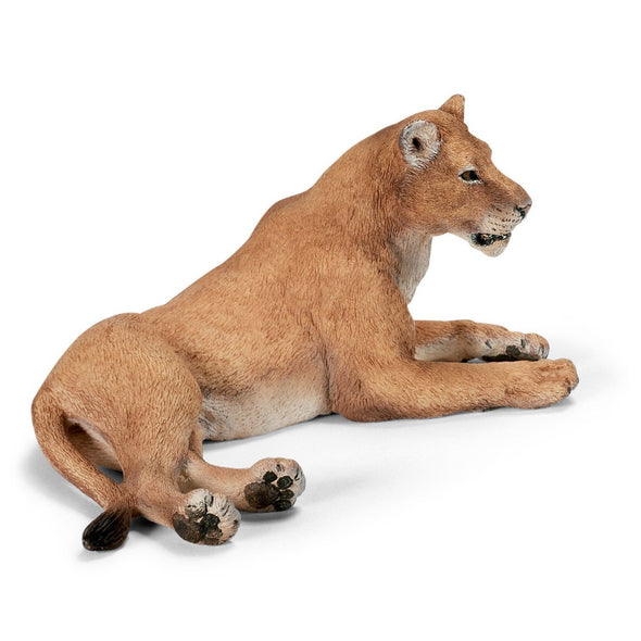 Schleich 14375 Lioness lying retired wild life figurine
