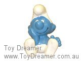 Smurf Thinker Smurf - Feet Up Schleich Smurfs Figurine 