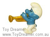 Smurf Trumpeter Smurf Schleich Smurfs Figurine 