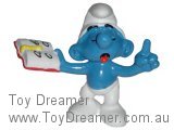 Smurf Teacher Smurf Schleich Smurfs Figurine 