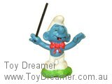 Smurf Bandleader Smurf Schleich Smurfs Figurine 