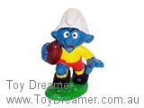 Smurf Rugby Smurf Schleich Smurfs Figurine 