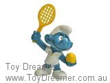 Smurf 2nd Tennis Player Smurf Schleich Smurfs Figurine 