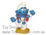 Smurf 20119 Smurferman Smurf - Yellow Base Schleich Smurfs Figurine 