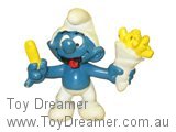 Smurf 20131 French Fries Smurf Schleich Smurfs Figurine 