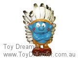 Smurf 20144 Indian Smurf - Black Feathers Schleich Smurfs Figurine 