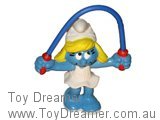 Smurf 20168 Skipping Rope Smurfette - Blue Rope Schleich Smurfs Figurine 