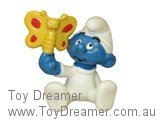 Smurf 20218 Baby Smurf with Butterfly Schleich Smurfs Figurine 